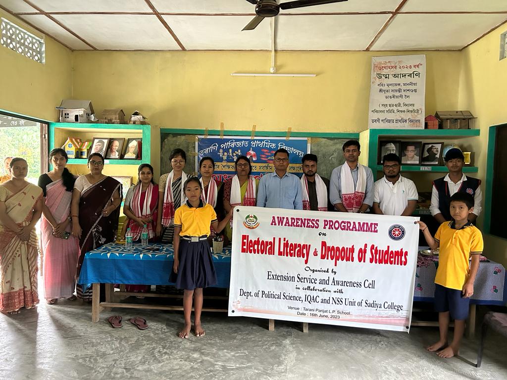 Awareness Programme on Electoral Literacy & Drop out of Students