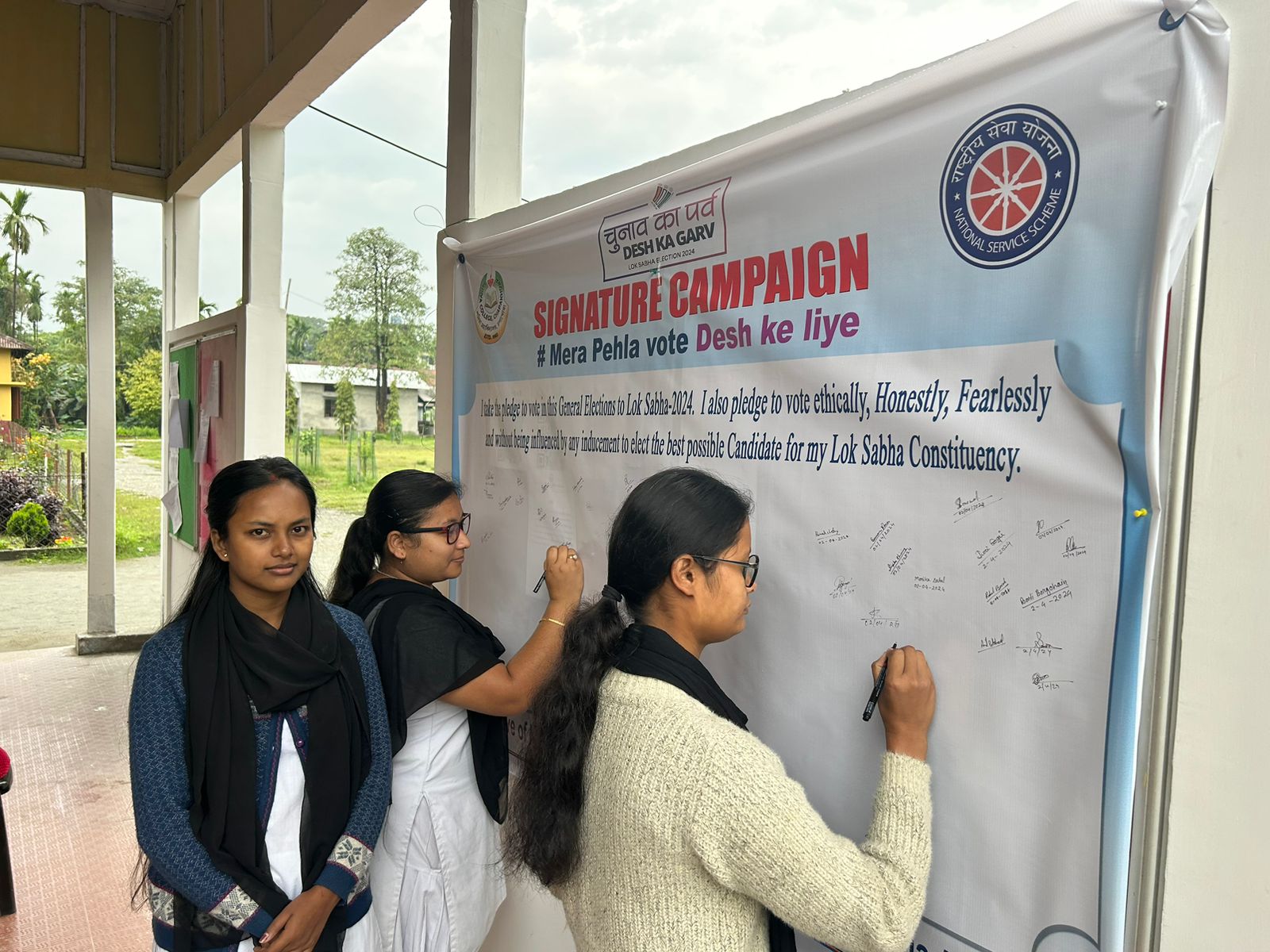 Signature Campaign for Voter Awareness