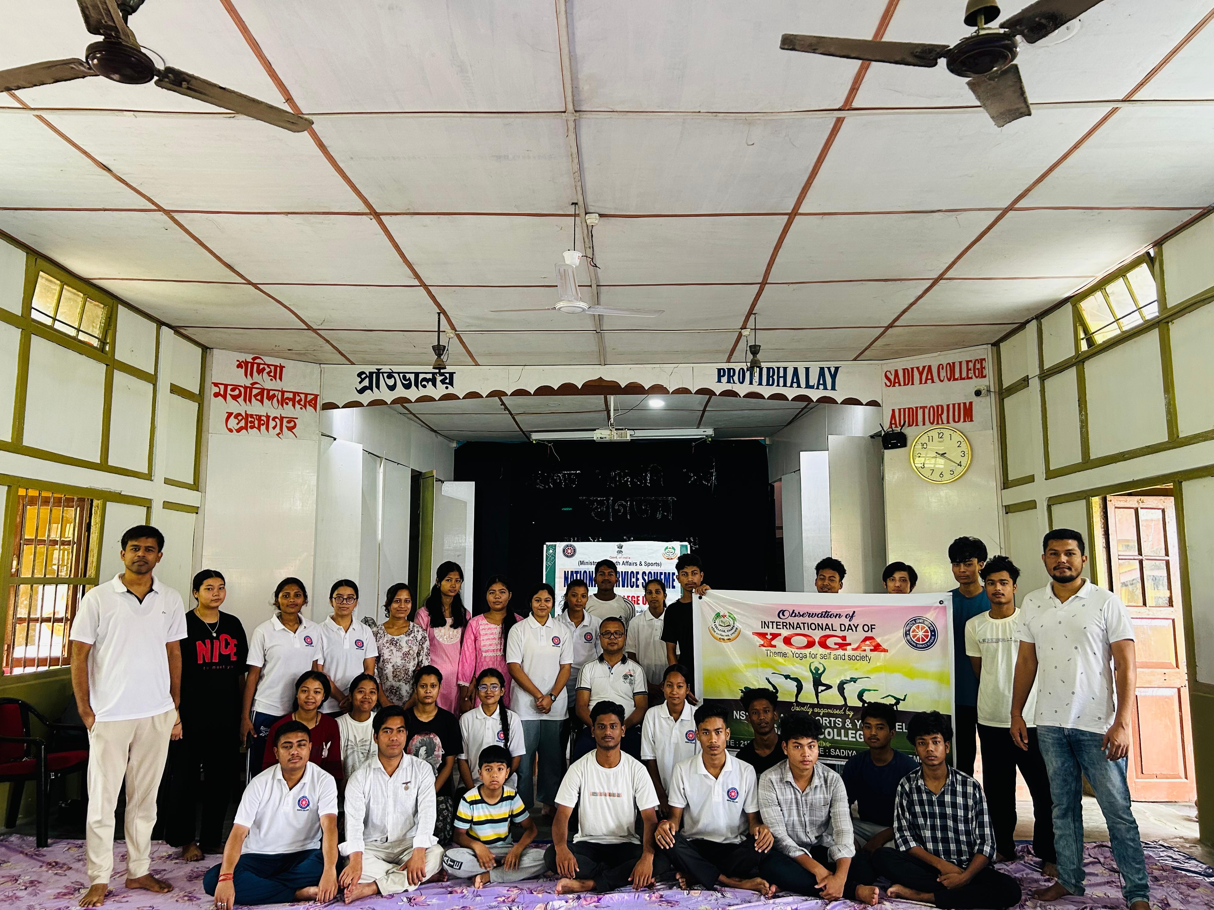 Onservation of International Yoga Day - 2024